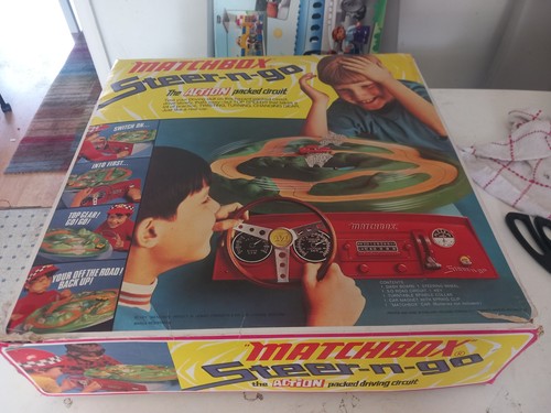 Vintage matchbox steer go - vintage, steer-n-go