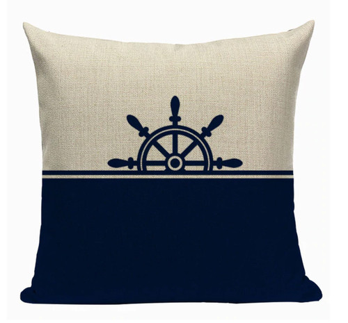 Boat wheel cushion pillow - n2,