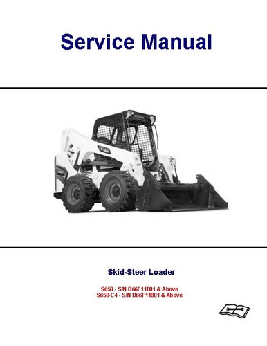Bobcat s650 service manual - s650,