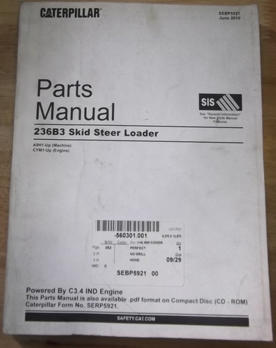 Cat caterpillar 236b3 skid - caterpillar,