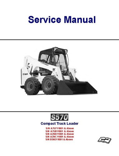 Bobcat s570 service - s570, manual