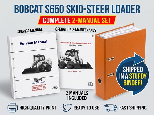 Bobcat s650 service - service, operator