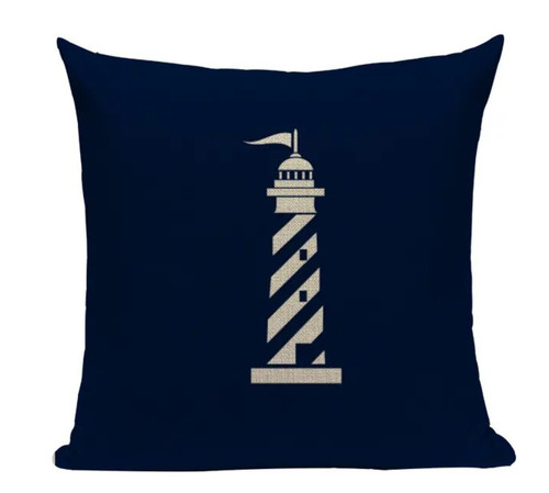 Lighthouse n19 cushion - lighthouse, pillow