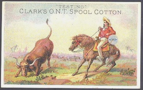 Clark spool cotton - clark's,