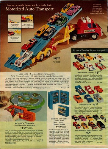1976 advert matchbox toy - 1976, steer