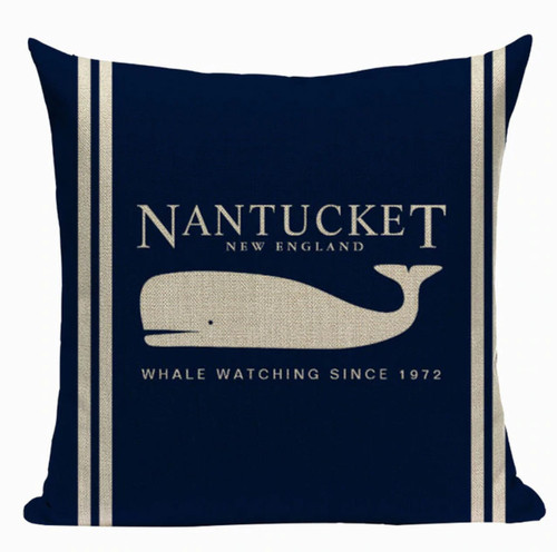 Nantucket cushion pillow - cushion,