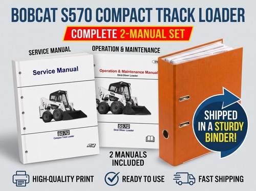 Bobcat s570 service - s570, operator